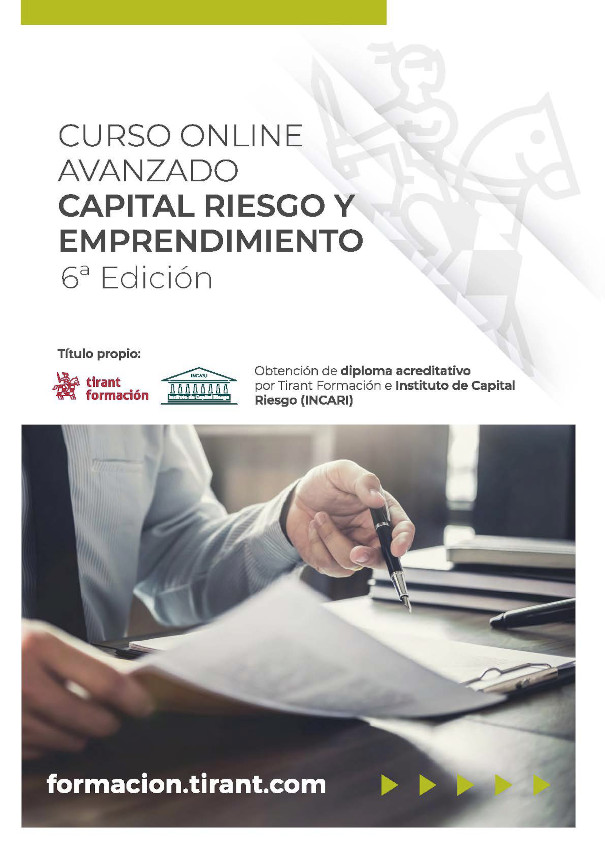 CURSO AVANZADO ONLINE CAPITAL RIESGO Y EMPRENDIMIENTO