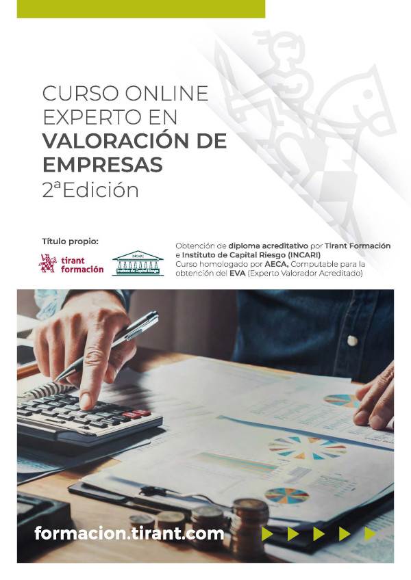 CURSO  ONLINE EXPERTO DN VALORACION DE EMPRESAS