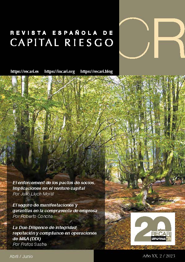 Revista Española de Capital Riesgo - Instituto de Capital Riesgo (INCARI) 